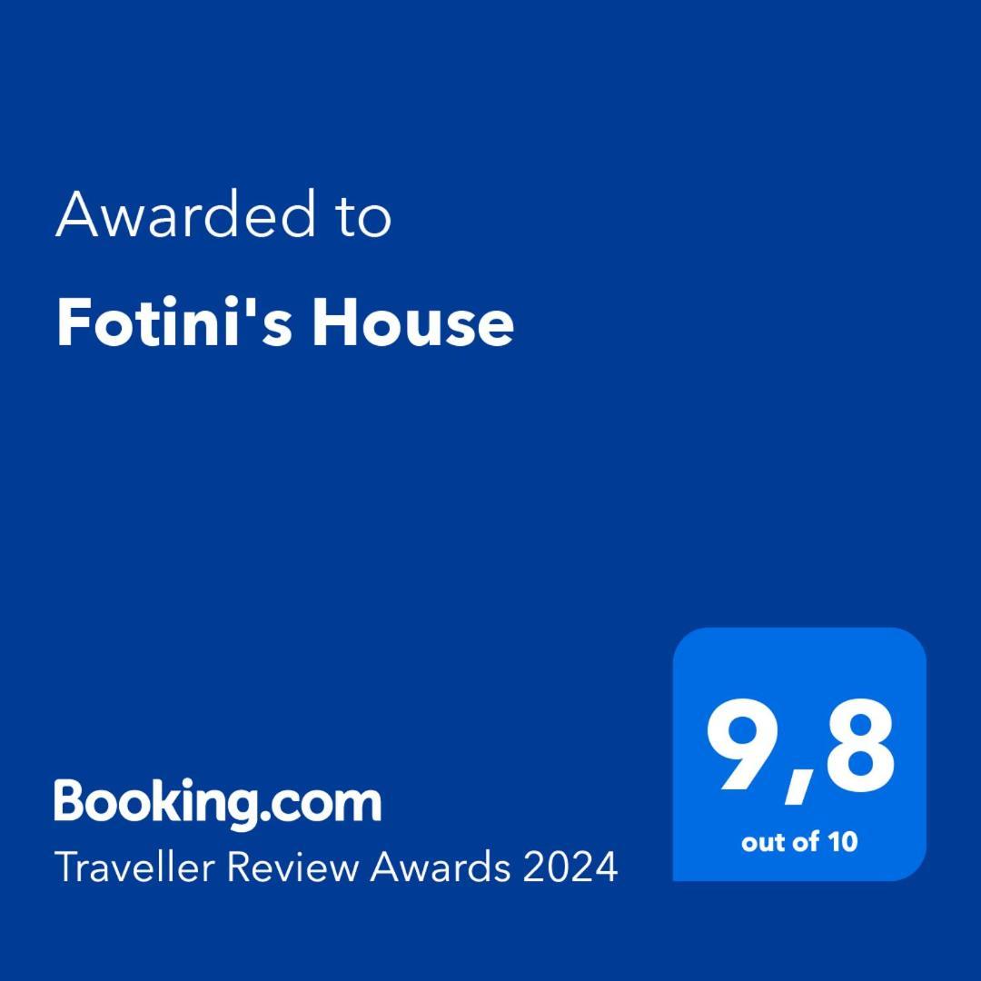 Fotini'S House Apartman Ligurió Kültér fotó